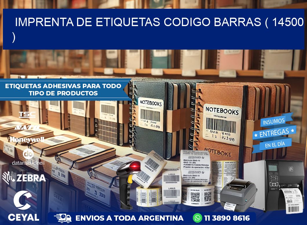 imprenta de etiquetas codigo barras ( 14500 )