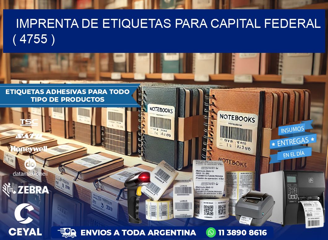 imprenta de etiquetas para capital federal  ( 4755 )