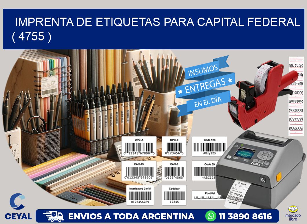 imprenta de etiquetas para capital federal  ( 4755 )