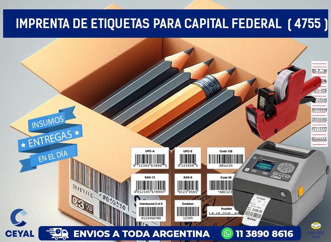 imprenta de etiquetas para capital federal  ( 4755 )