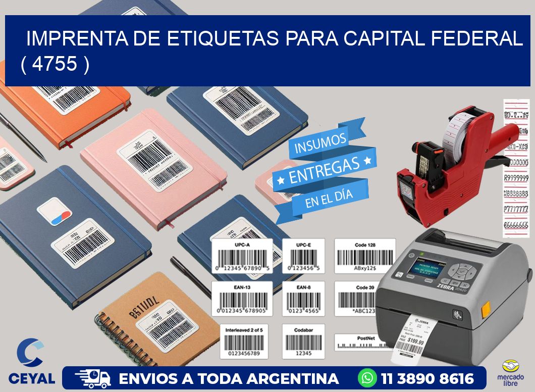 imprenta de etiquetas para capital federal  ( 4755 )