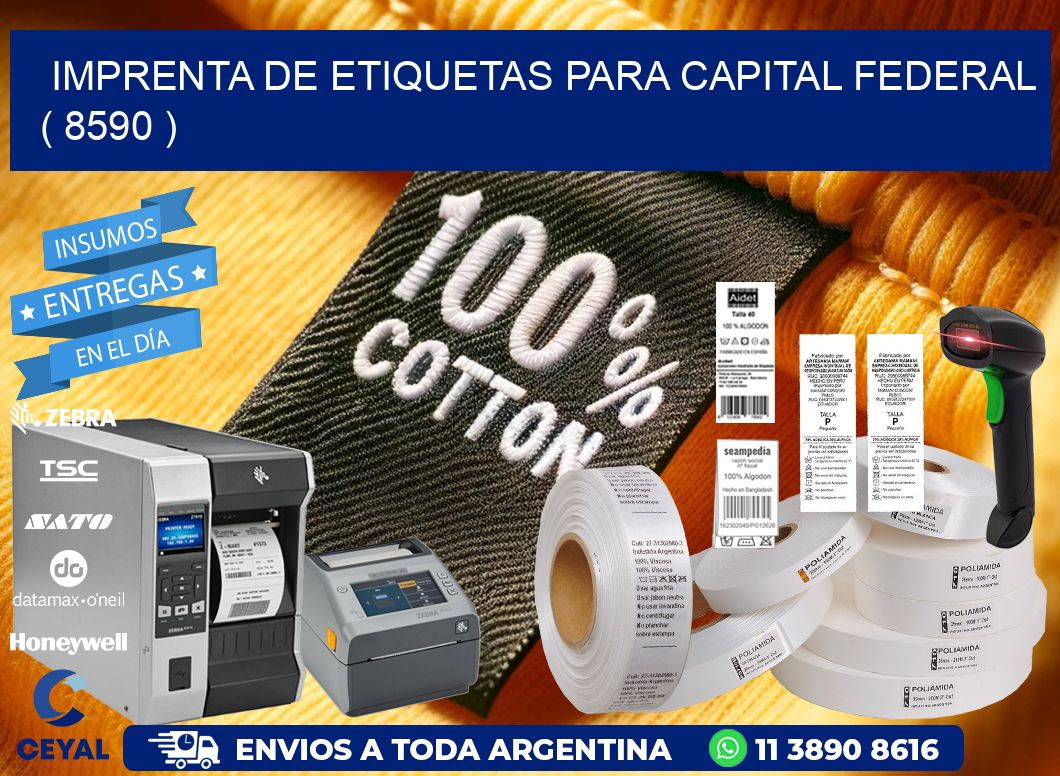 imprenta de etiquetas para capital federal  ( 8590 )