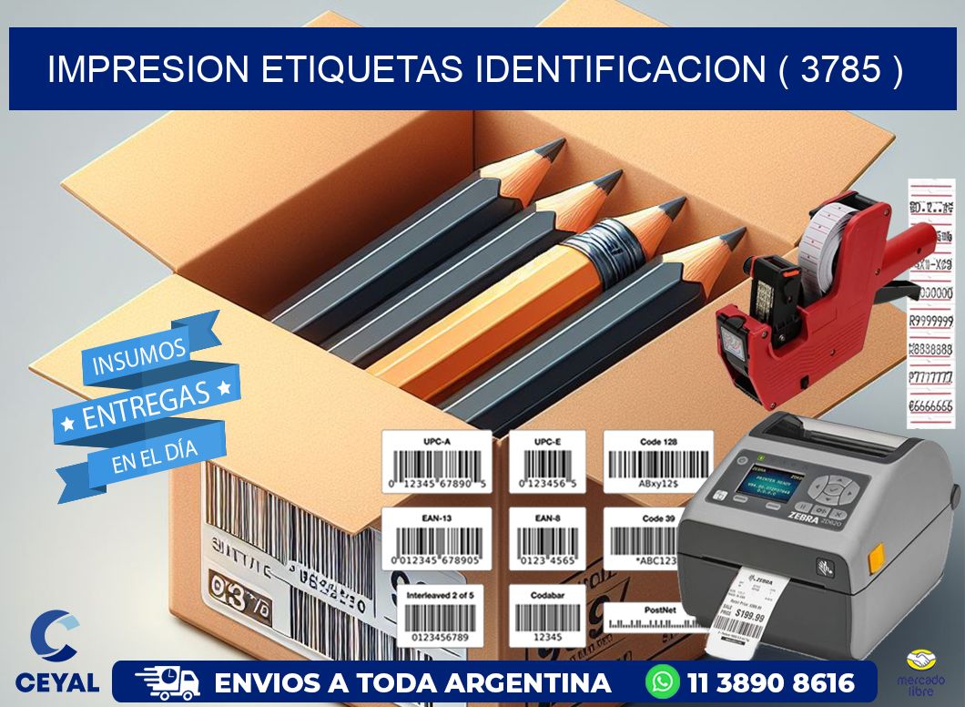 impresion etiquetas identificacion ( 3785 )