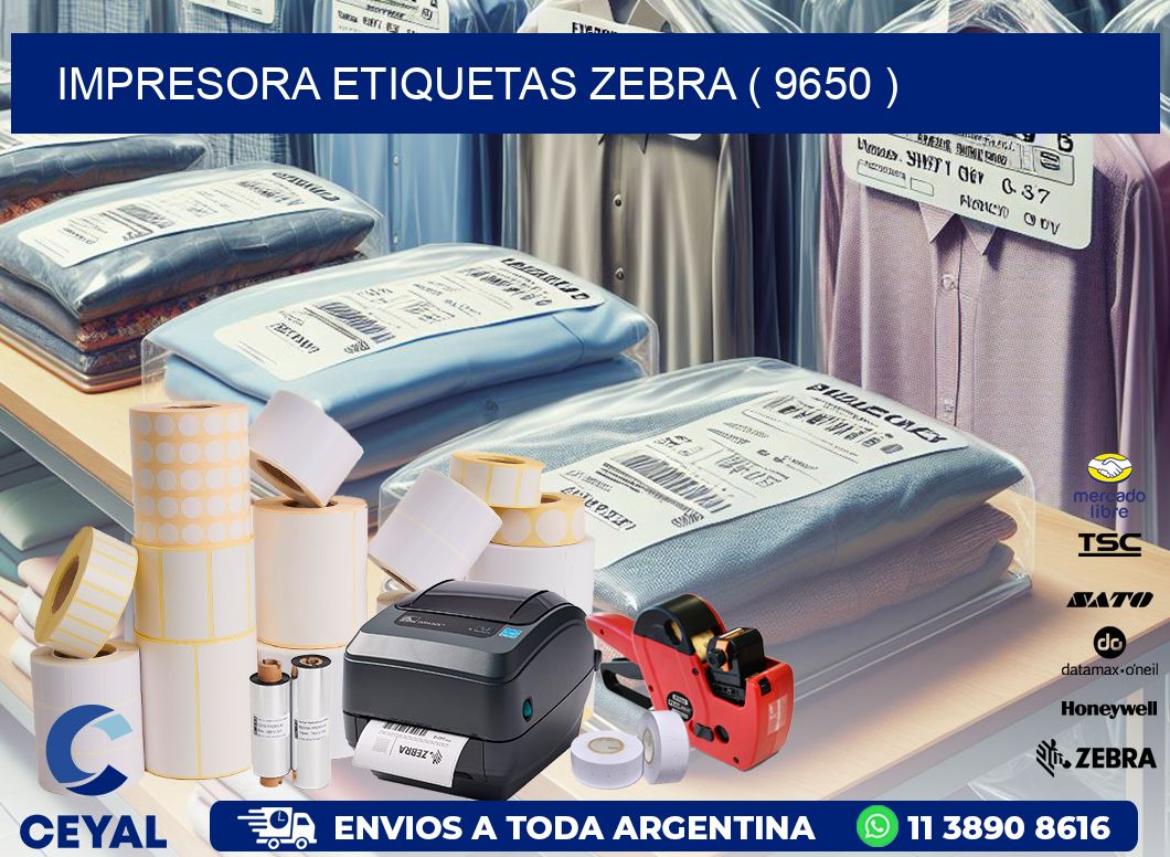 impresora etiquetas zebra ( 9650 )