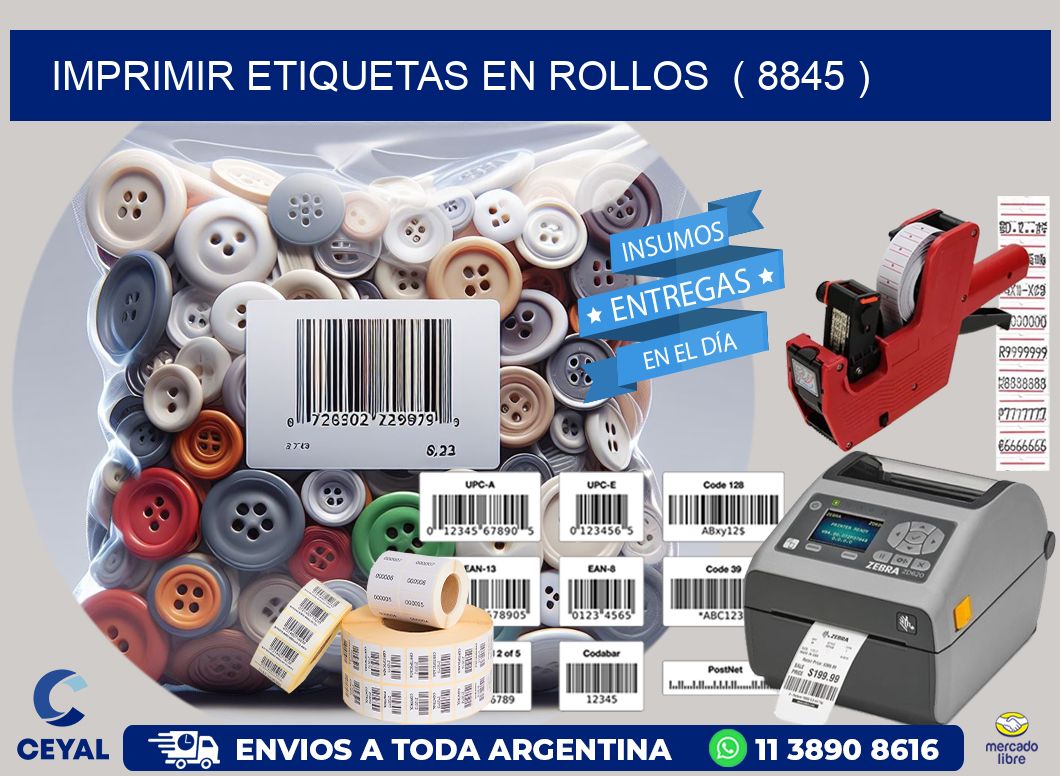 imprimir etiquetas en rollos  ( 8845 )