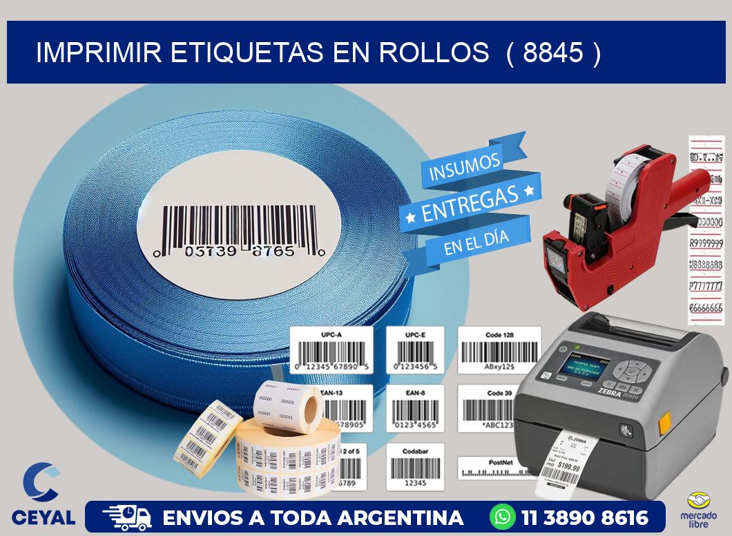 imprimir etiquetas en rollos  ( 8845 )