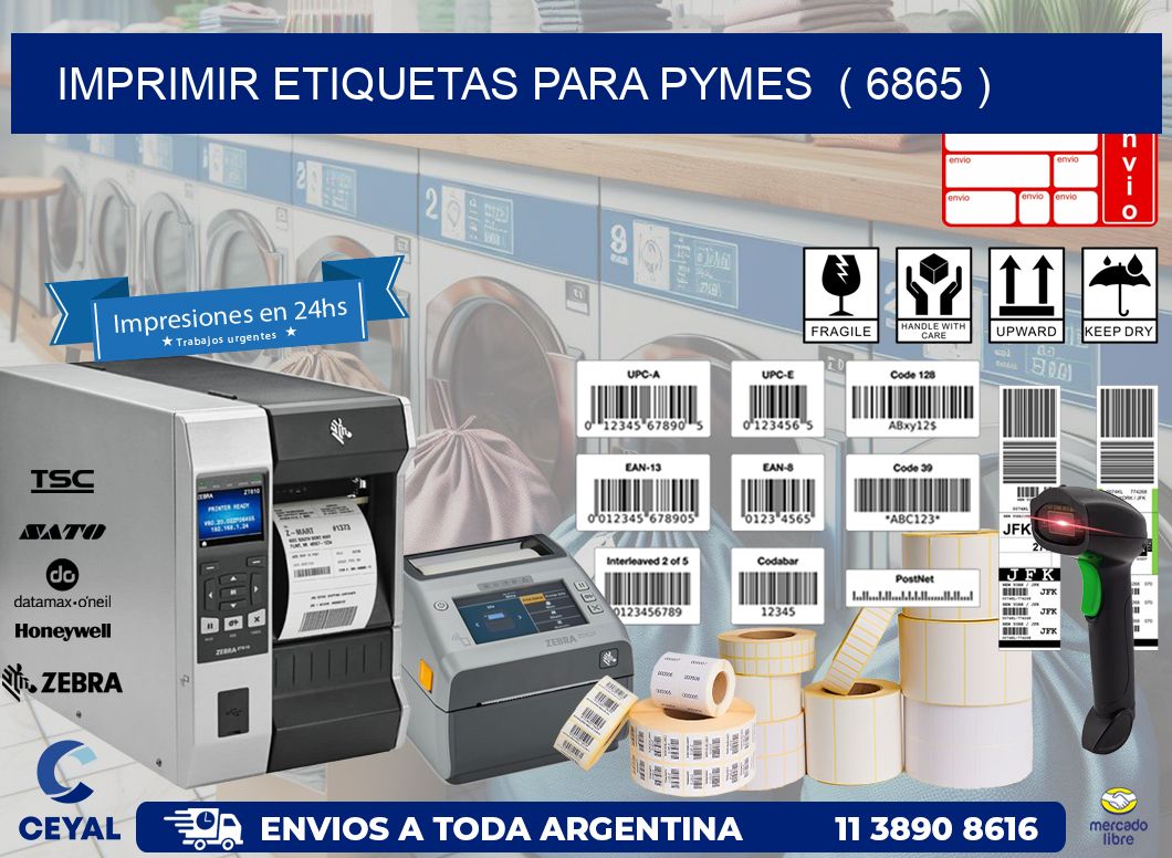 imprimir etiquetas para pymes  ( 6865 )