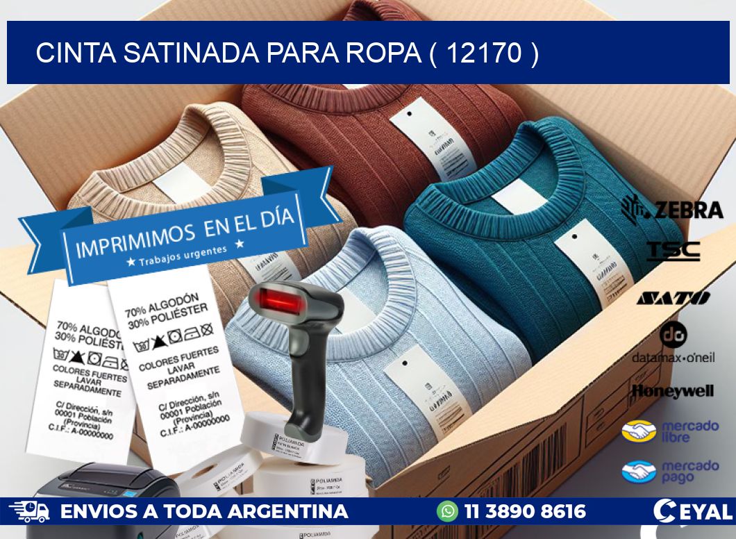 CINTA SATINADA PARA ROPA ( 12170 )