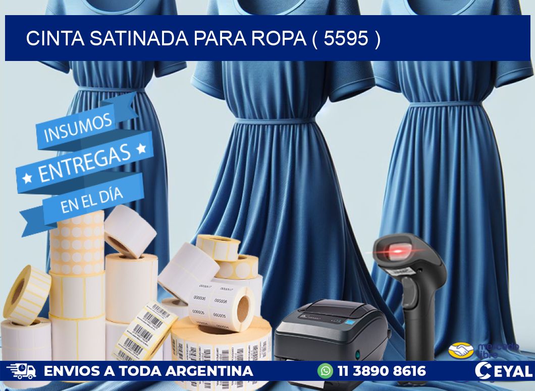 CINTA SATINADA PARA ROPA ( 5595 )