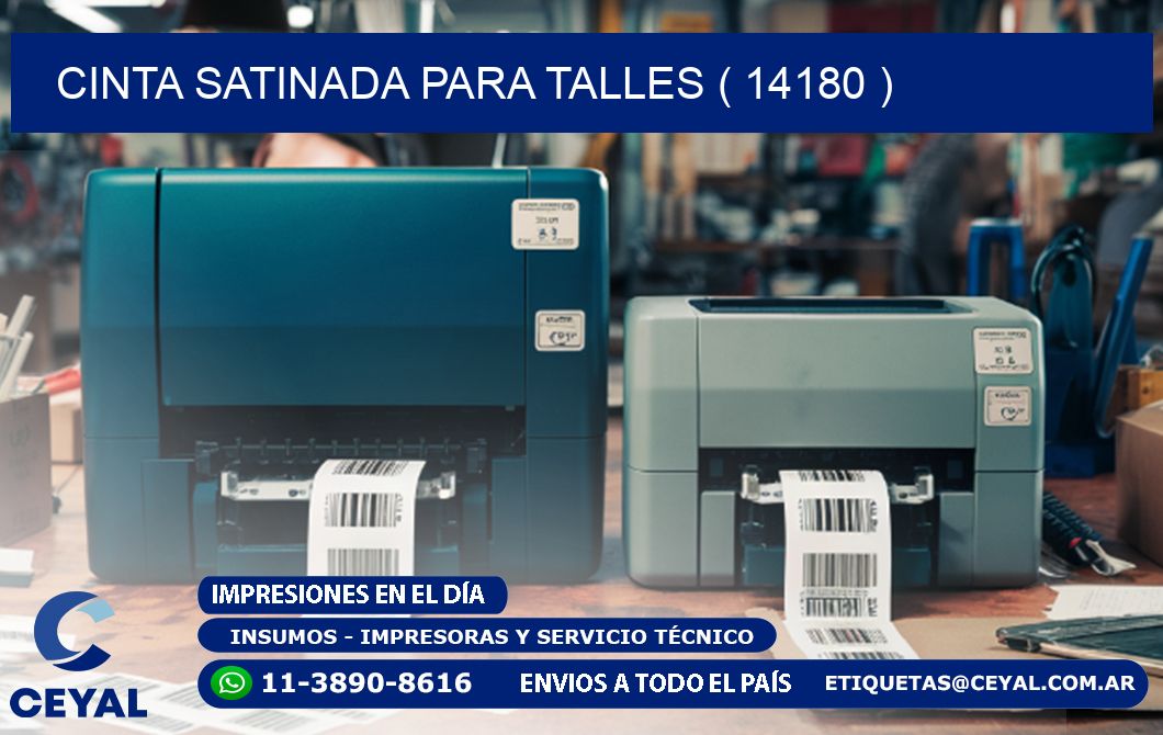 CINTA SATINADA PARA TALLES ( 14180 )