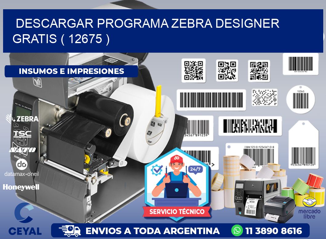 DESCARGAR PROGRAMA ZEBRA DESIGNER GRATIS ( 12675 )