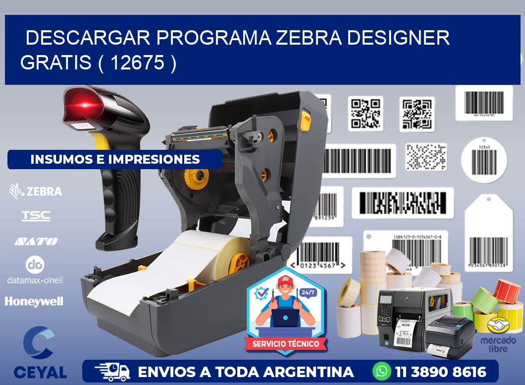 DESCARGAR PROGRAMA ZEBRA DESIGNER GRATIS ( 12675 )