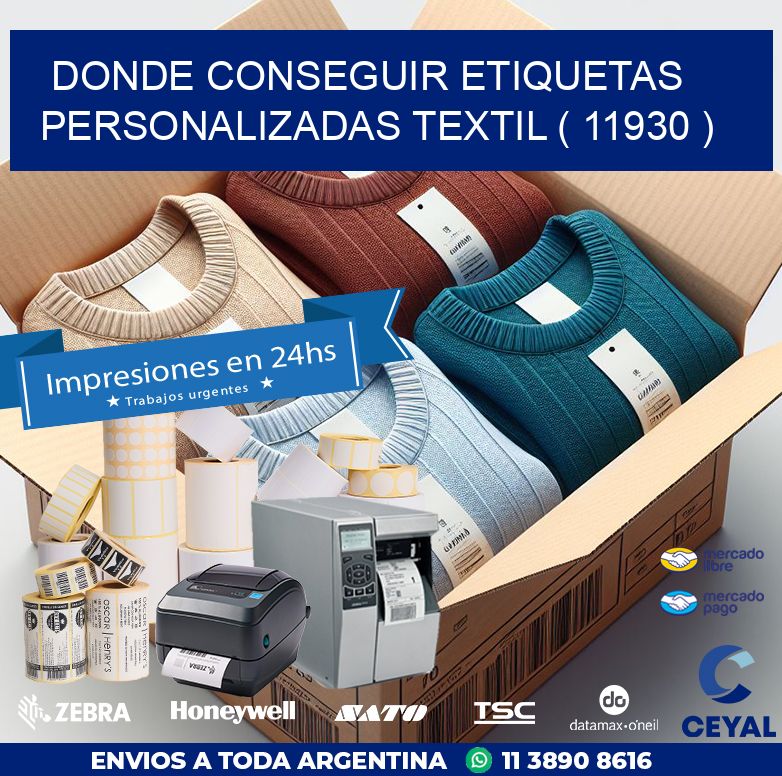 DONDE CONSEGUIR ETIQUETAS PERSONALIZADAS TEXTIL ( 11930 )