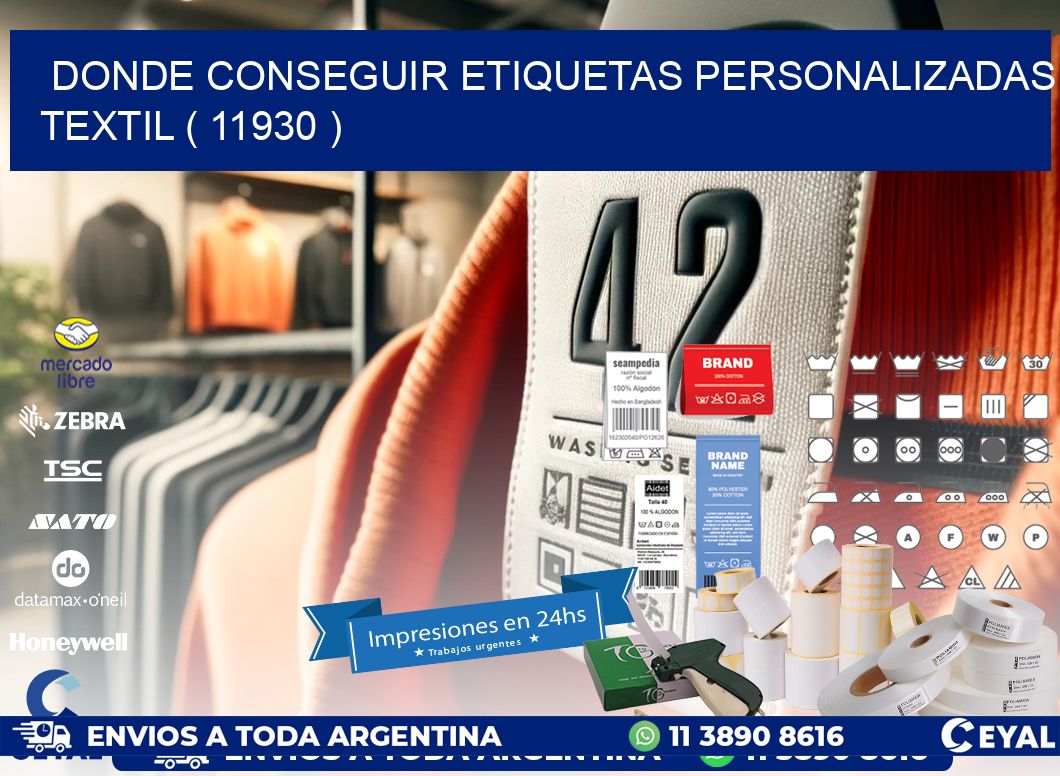 DONDE CONSEGUIR ETIQUETAS PERSONALIZADAS TEXTIL ( 11930 )