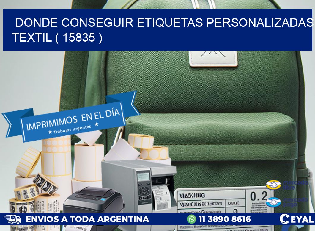 DONDE CONSEGUIR ETIQUETAS PERSONALIZADAS TEXTIL ( 15835 )