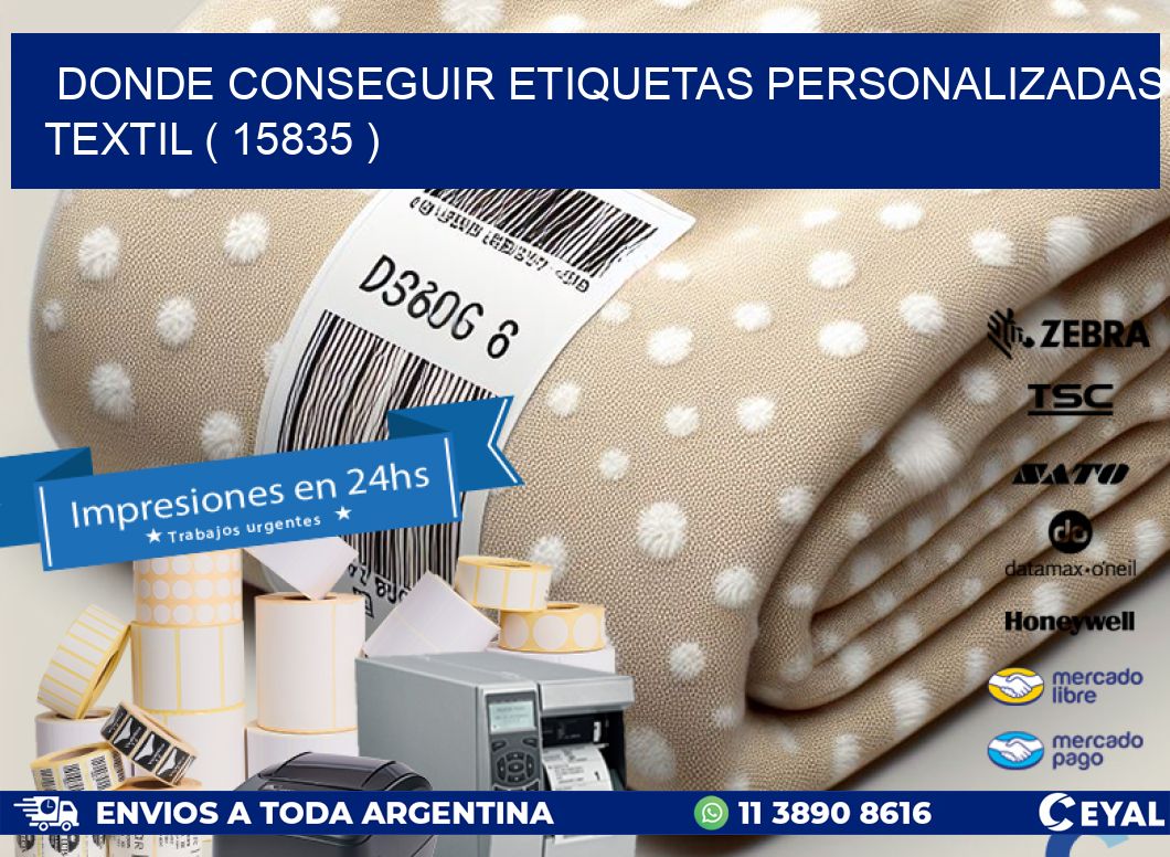 DONDE CONSEGUIR ETIQUETAS PERSONALIZADAS TEXTIL ( 15835 )