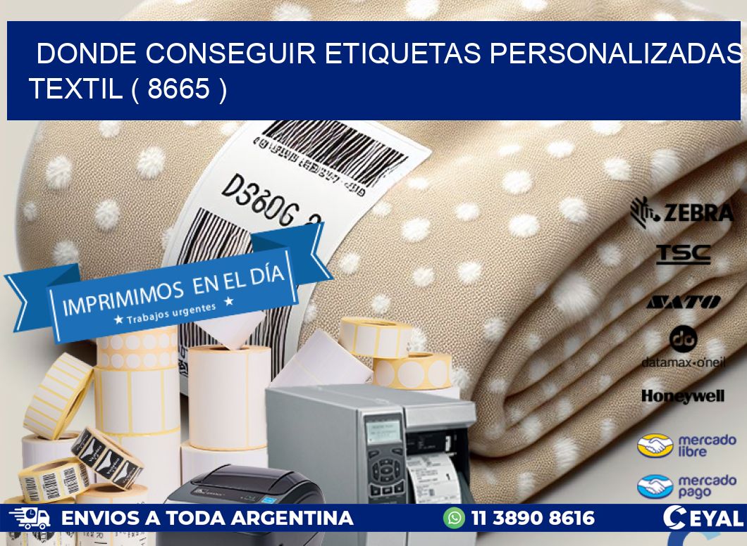 DONDE CONSEGUIR ETIQUETAS PERSONALIZADAS TEXTIL ( 8665 )