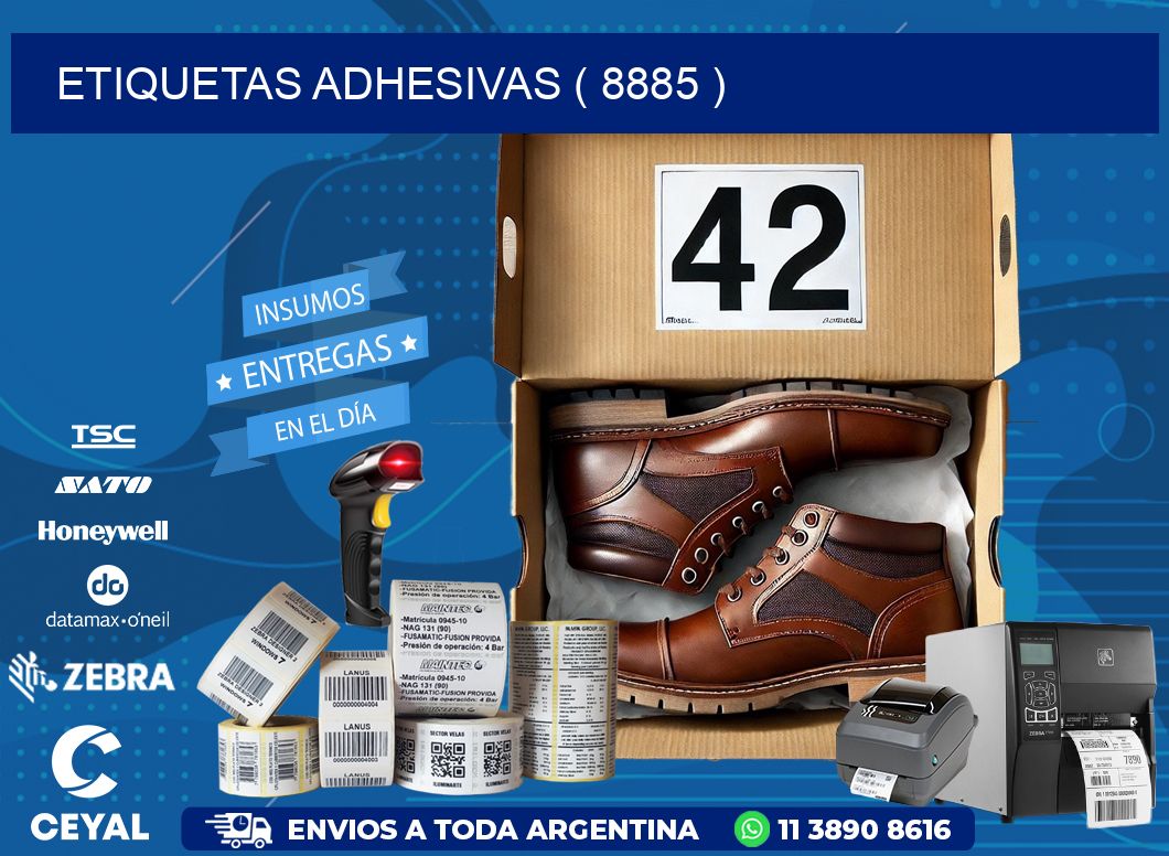 ETIQUETAS ADHESIVAS ( 8885 )