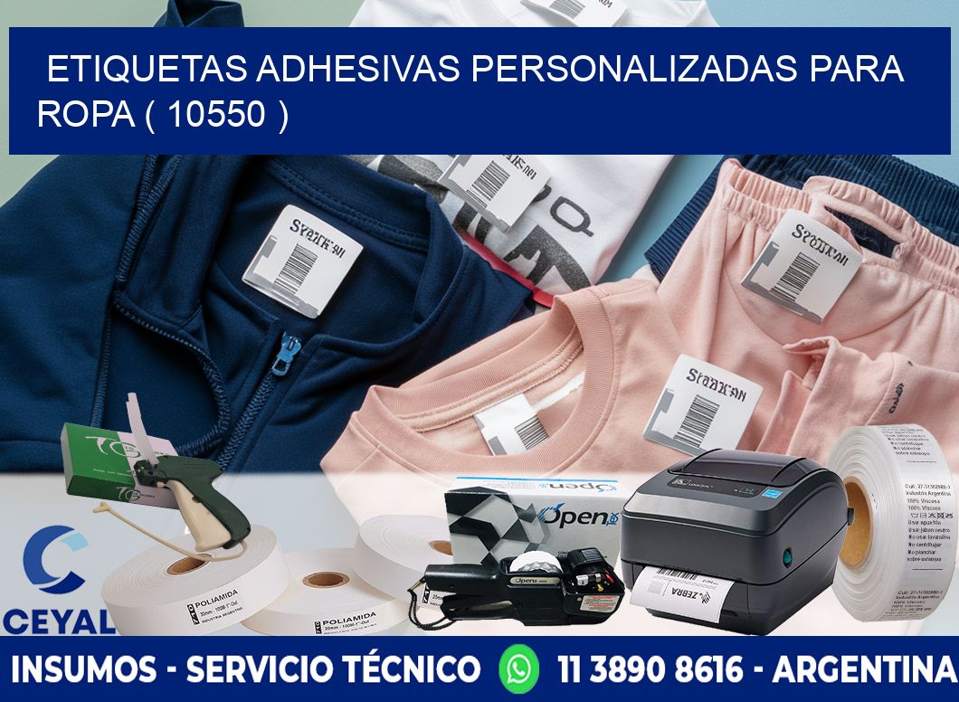 ETIQUETAS ADHESIVAS PERSONALIZADAS PARA ROPA ( 10550 )