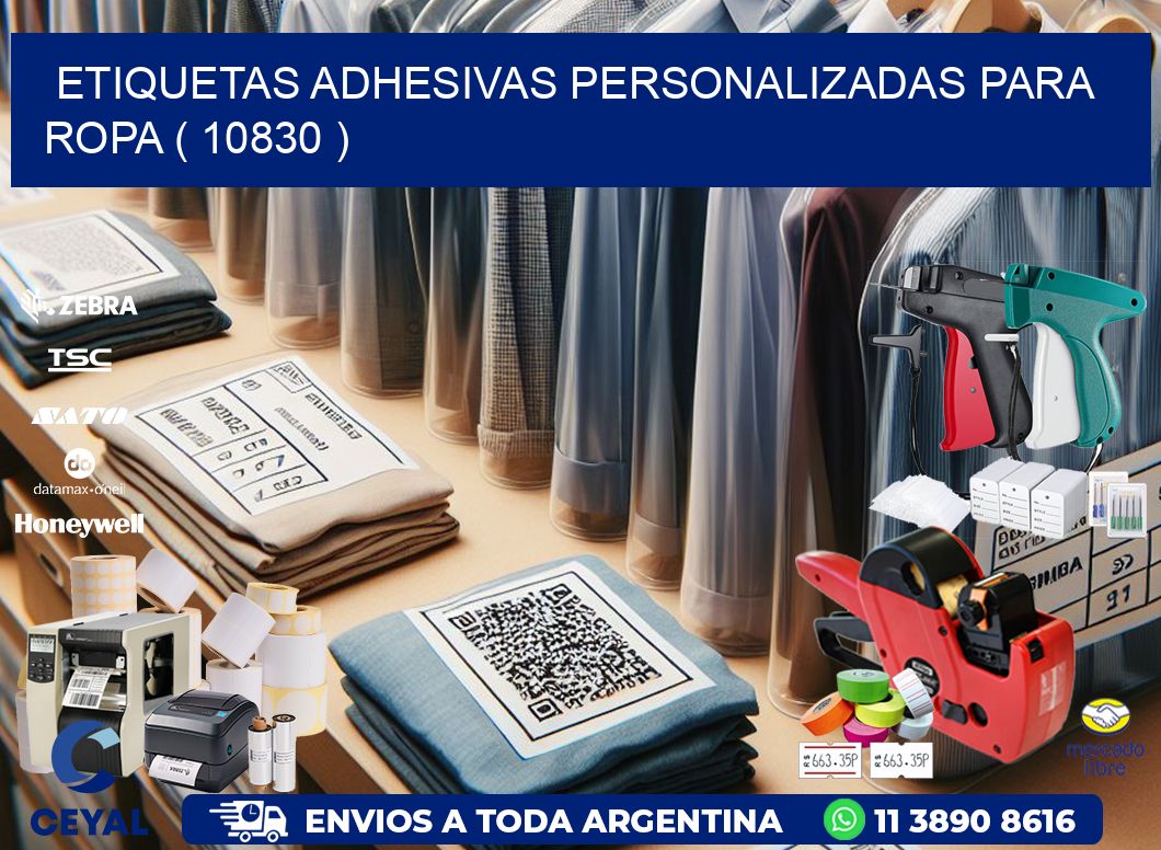 ETIQUETAS ADHESIVAS PERSONALIZADAS PARA ROPA ( 10830 )