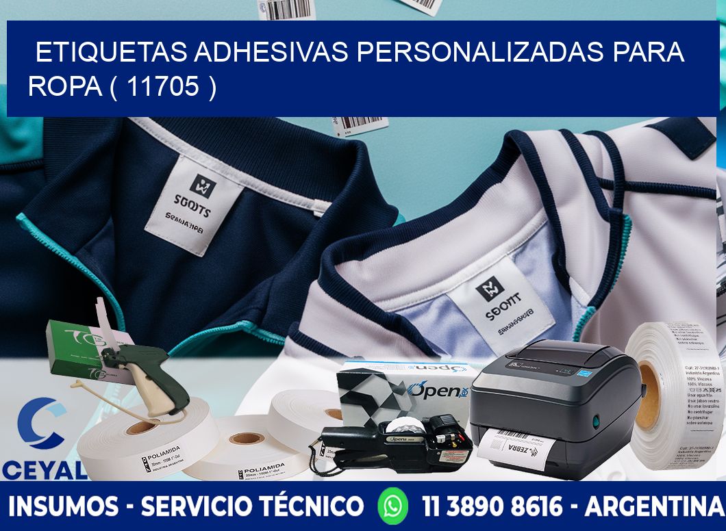 ETIQUETAS ADHESIVAS PERSONALIZADAS PARA ROPA ( 11705 )