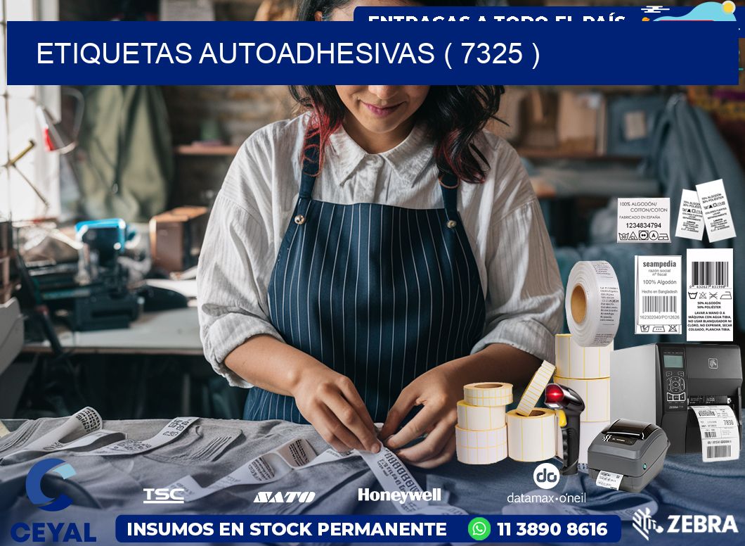 ETIQUETAS AUTOADHESIVAS ( 7325 )