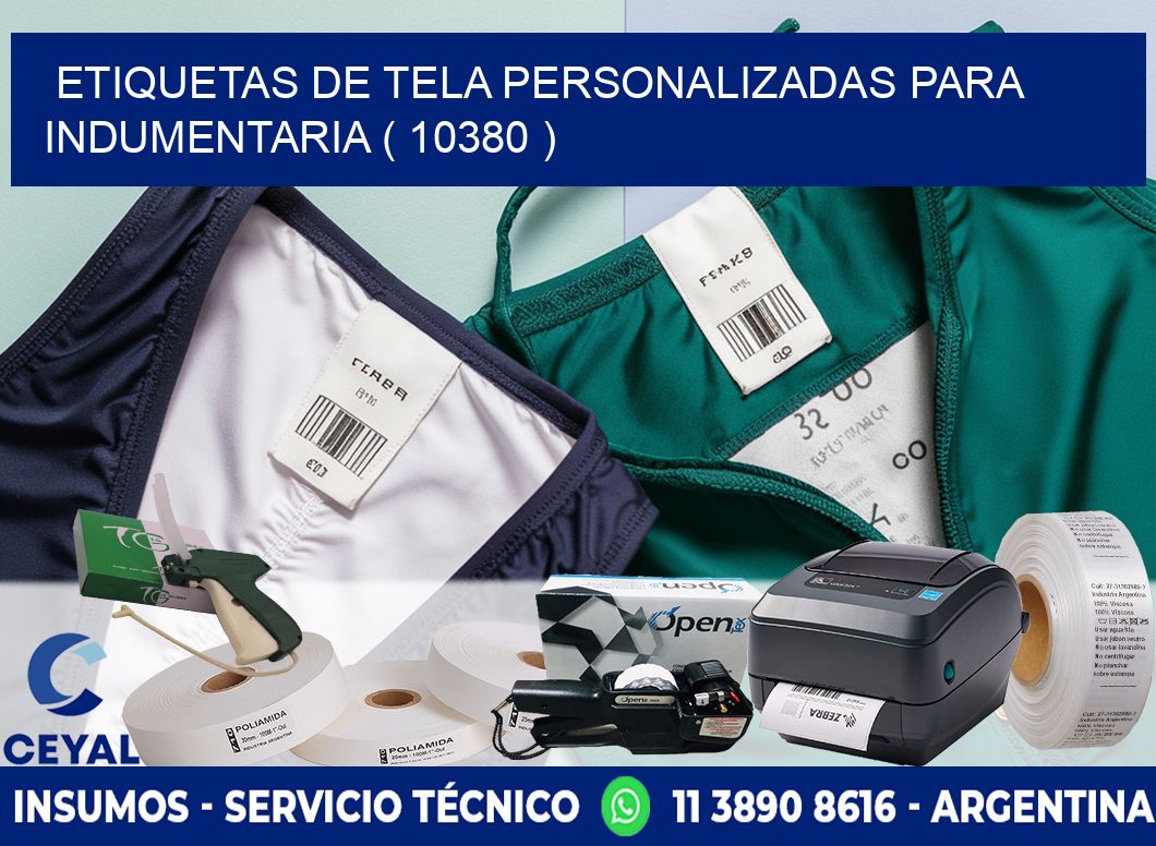 ETIQUETAS DE TELA PERSONALIZADAS PARA INDUMENTARIA ( 10380 )