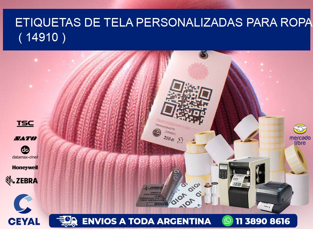 ETIQUETAS DE TELA PERSONALIZADAS PARA ROPA   ( 14910 )