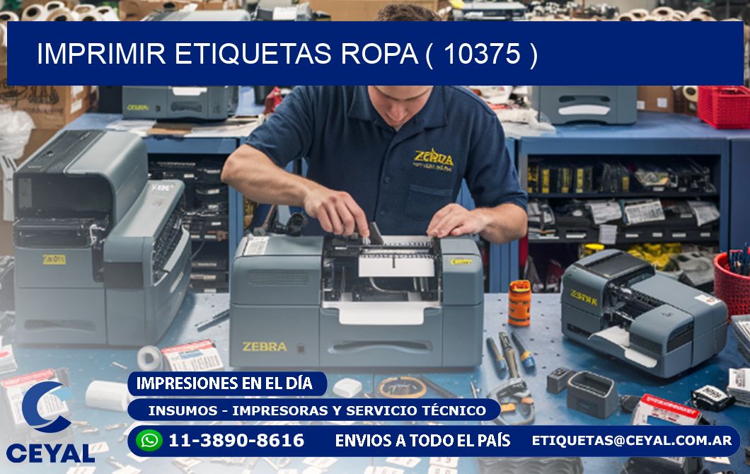 IMPRIMIR ETIQUETAS ROPA ( 10375 )