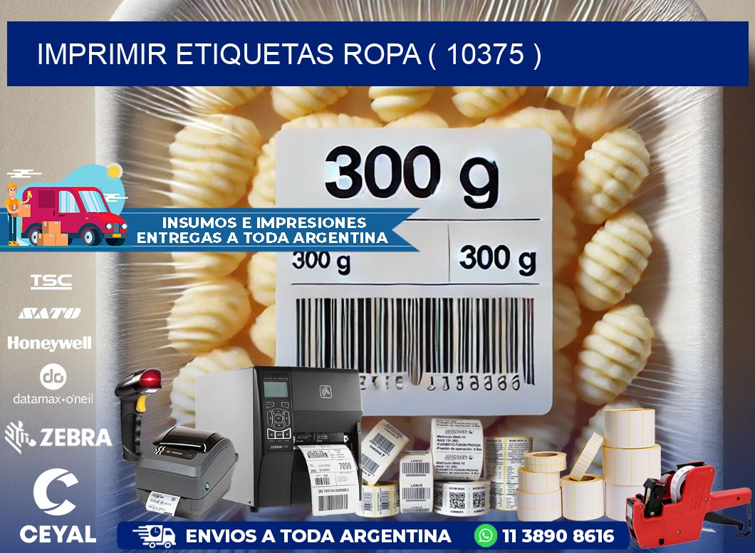 IMPRIMIR ETIQUETAS ROPA ( 10375 )