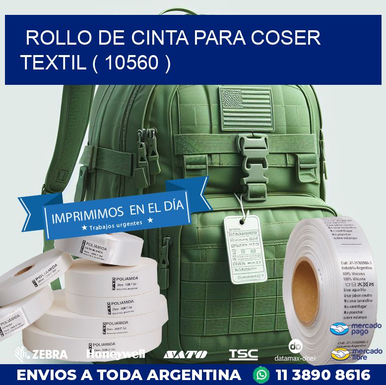 ROLLO DE CINTA PARA COSER TEXTIL ( 10560 )