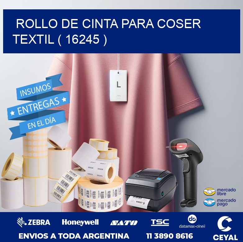 ROLLO DE CINTA PARA COSER TEXTIL ( 16245 )