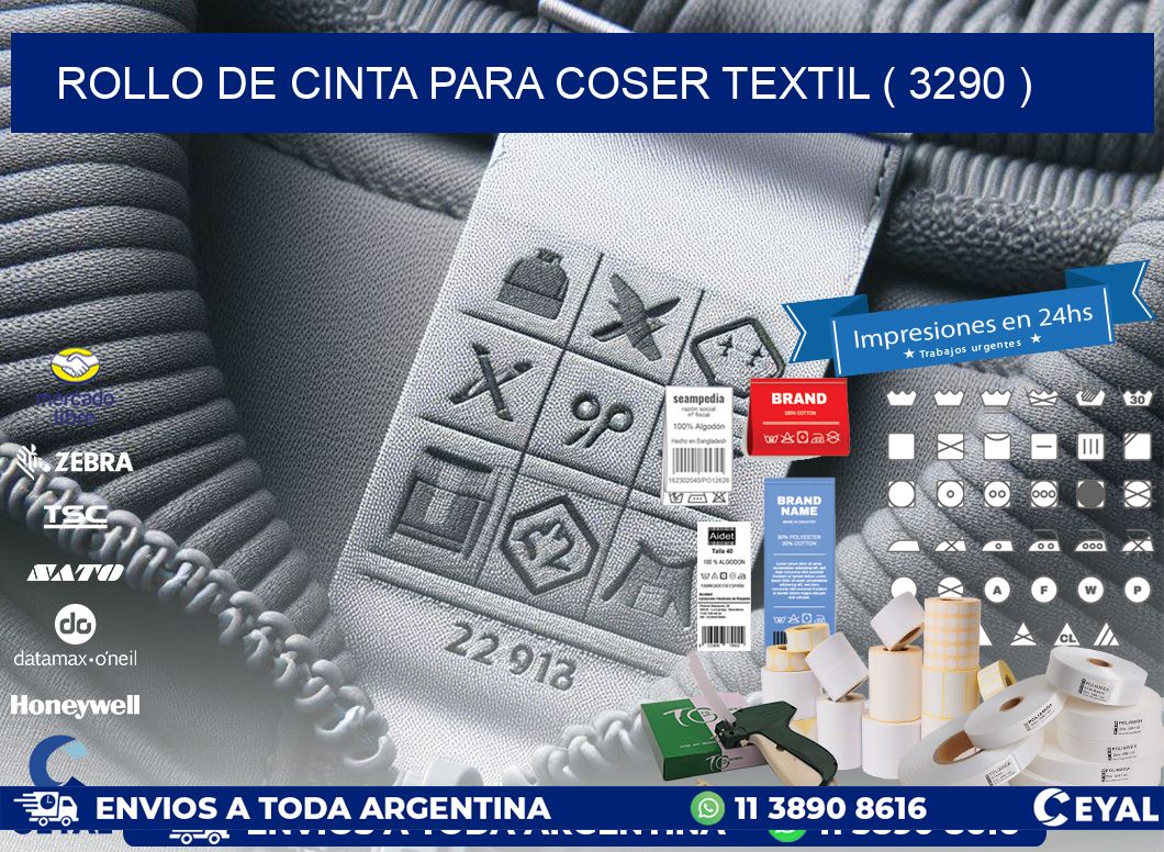 ROLLO DE CINTA PARA COSER TEXTIL ( 3290 )