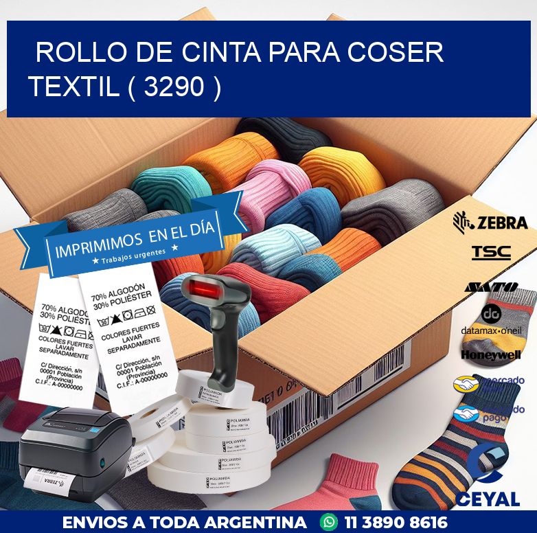 ROLLO DE CINTA PARA COSER TEXTIL ( 3290 )