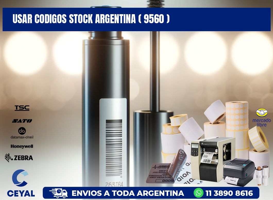 USAR CODIGOS STOCK ARGENTINA ( 9560 )