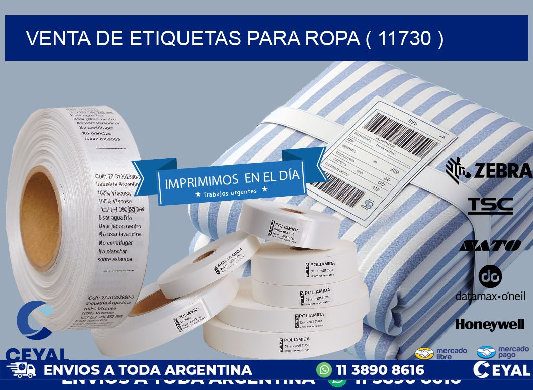 VENTA DE ETIQUETAS PARA ROPA ( 11730 )