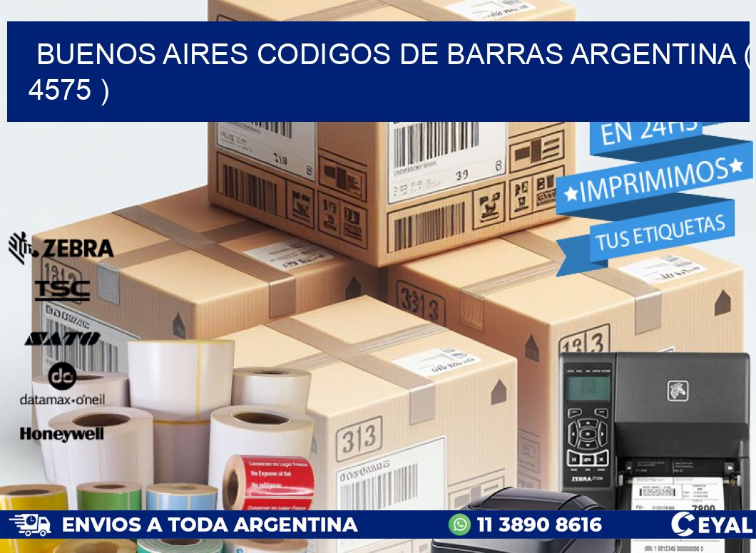 buenos aires codigos de barras argentina ( 4575 )