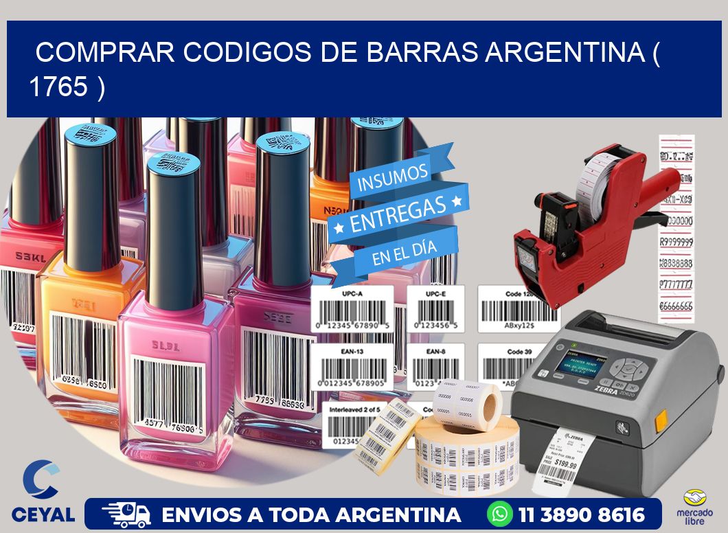 comprar codigos de barras argentina ( 1765 )