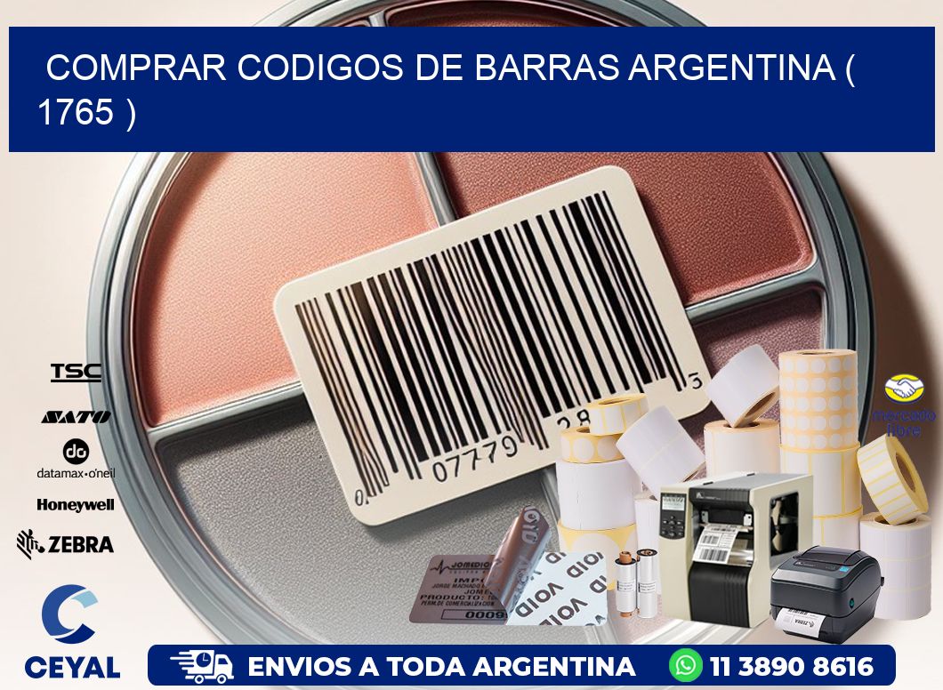 comprar codigos de barras argentina ( 1765 )