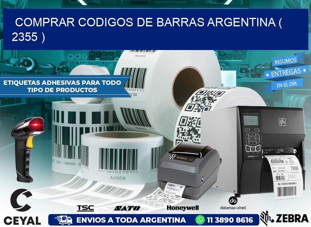 comprar codigos de barras argentina ( 2355 )