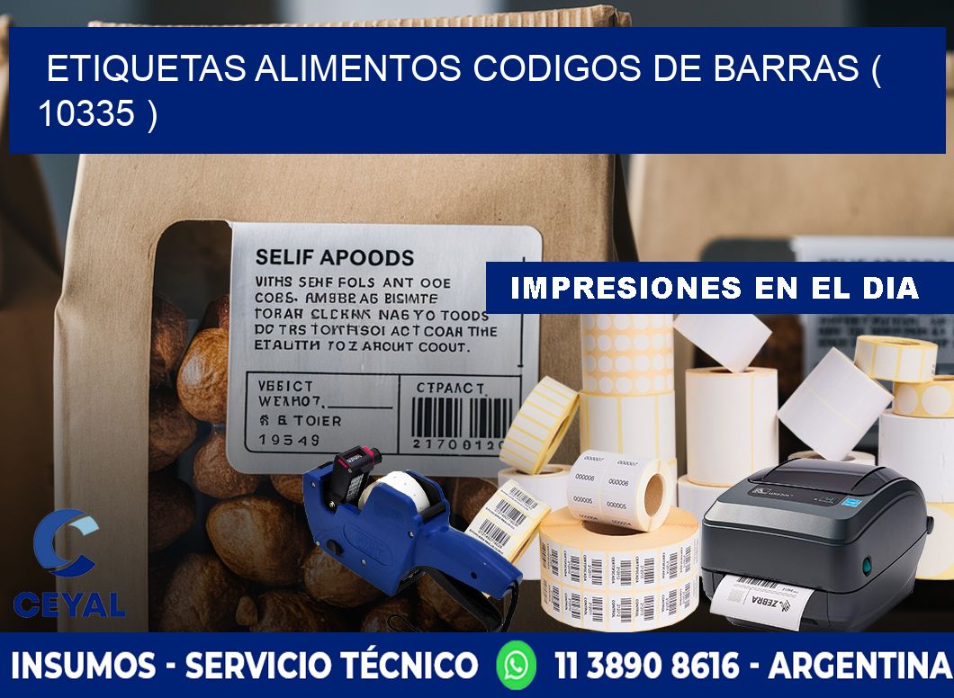 etiquetas alimentos codigos de barras ( 10335 )