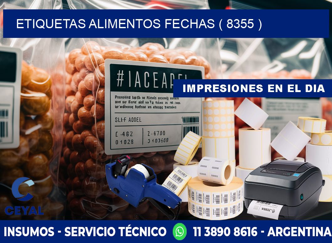 etiquetas alimentos fechas ( 8355 )