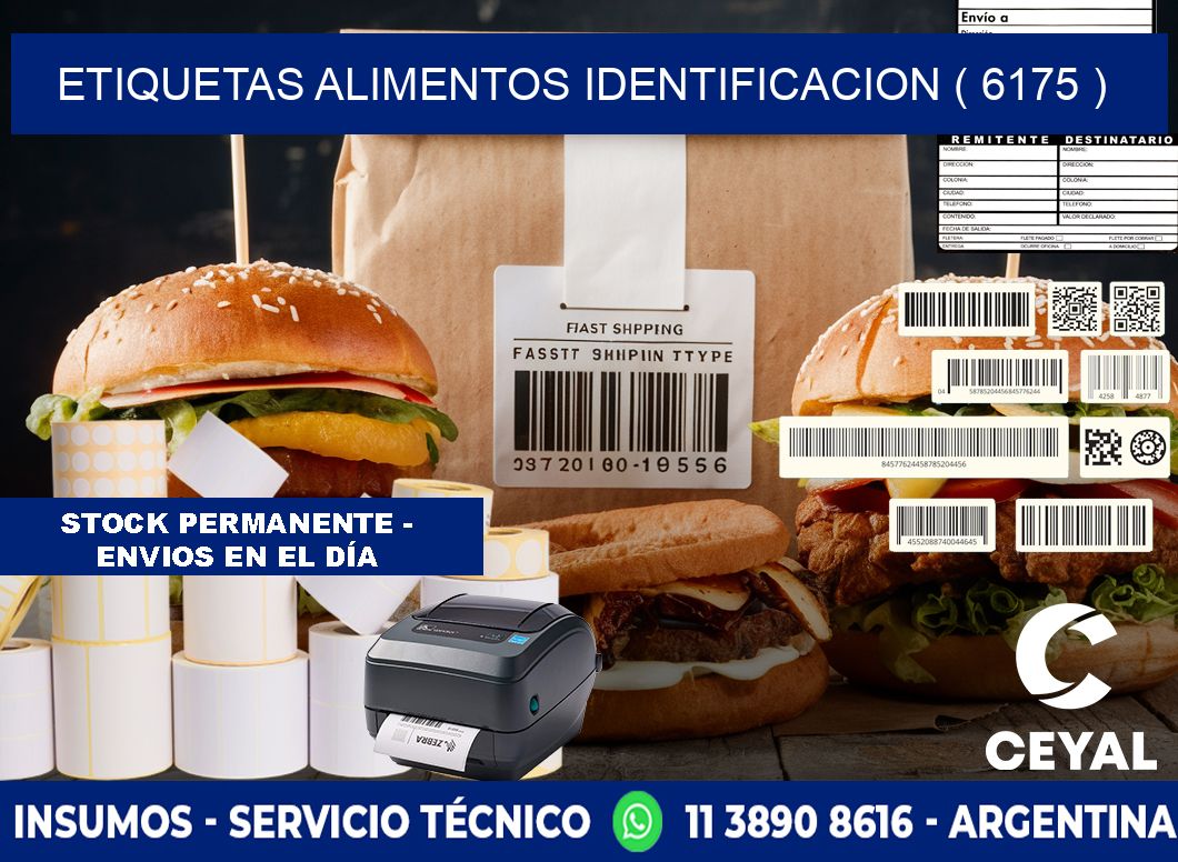 etiquetas alimentos identificacion ( 6175 )