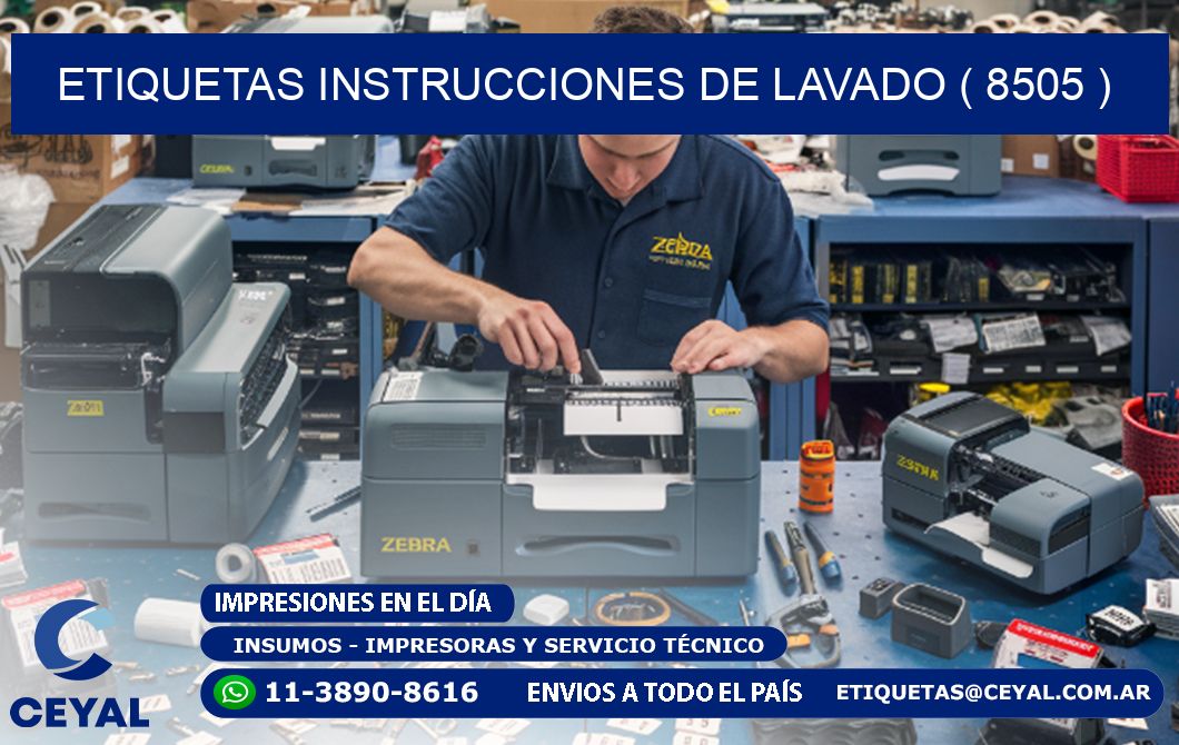 etiquetas instrucciones de lavado ( 8505 )