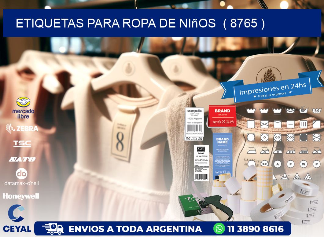 etiquetas para ropa de niños  ( 8765 )