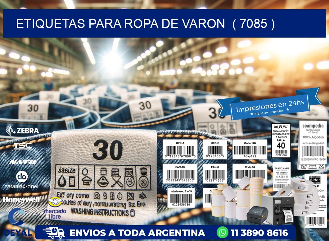 etiquetas para ropa de varon  ( 7085 )