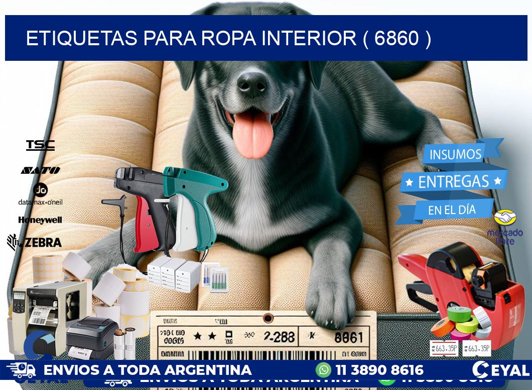 etiquetas para ropa interior ( 6860 )