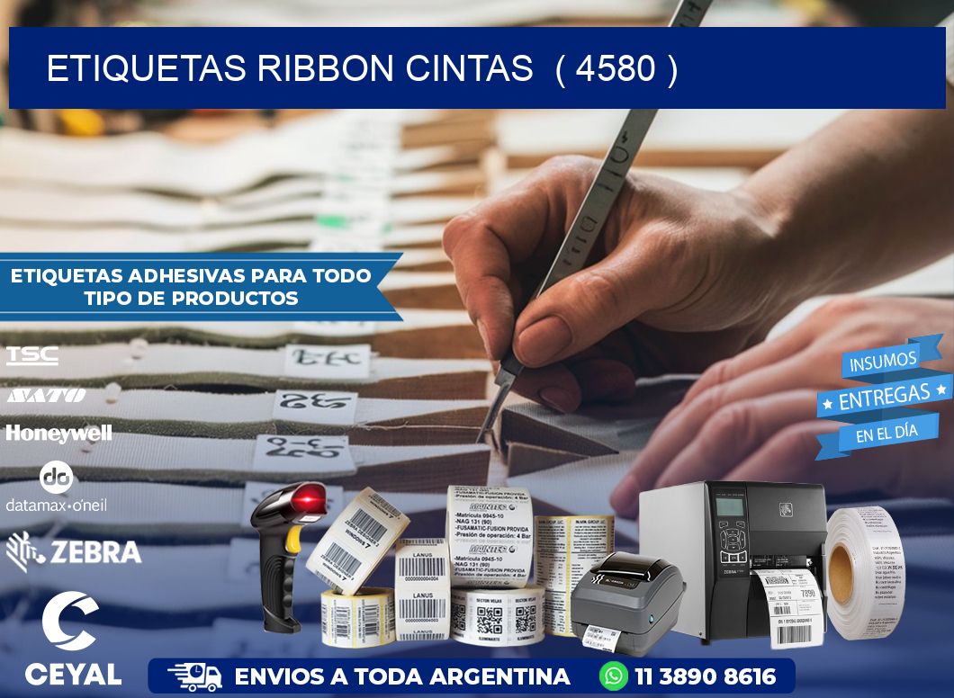 etiquetas ribbon cintas  ( 4580 )