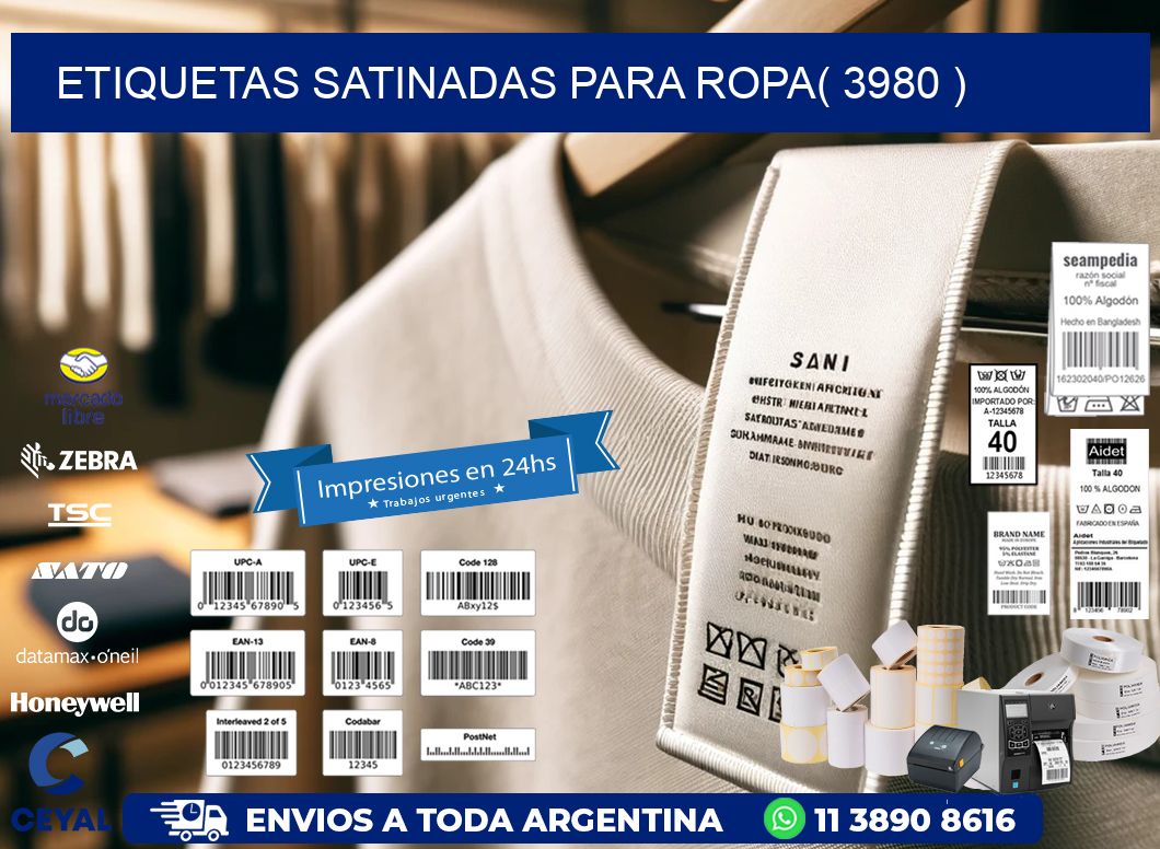 etiquetas satinadas para ropa( 3980 )