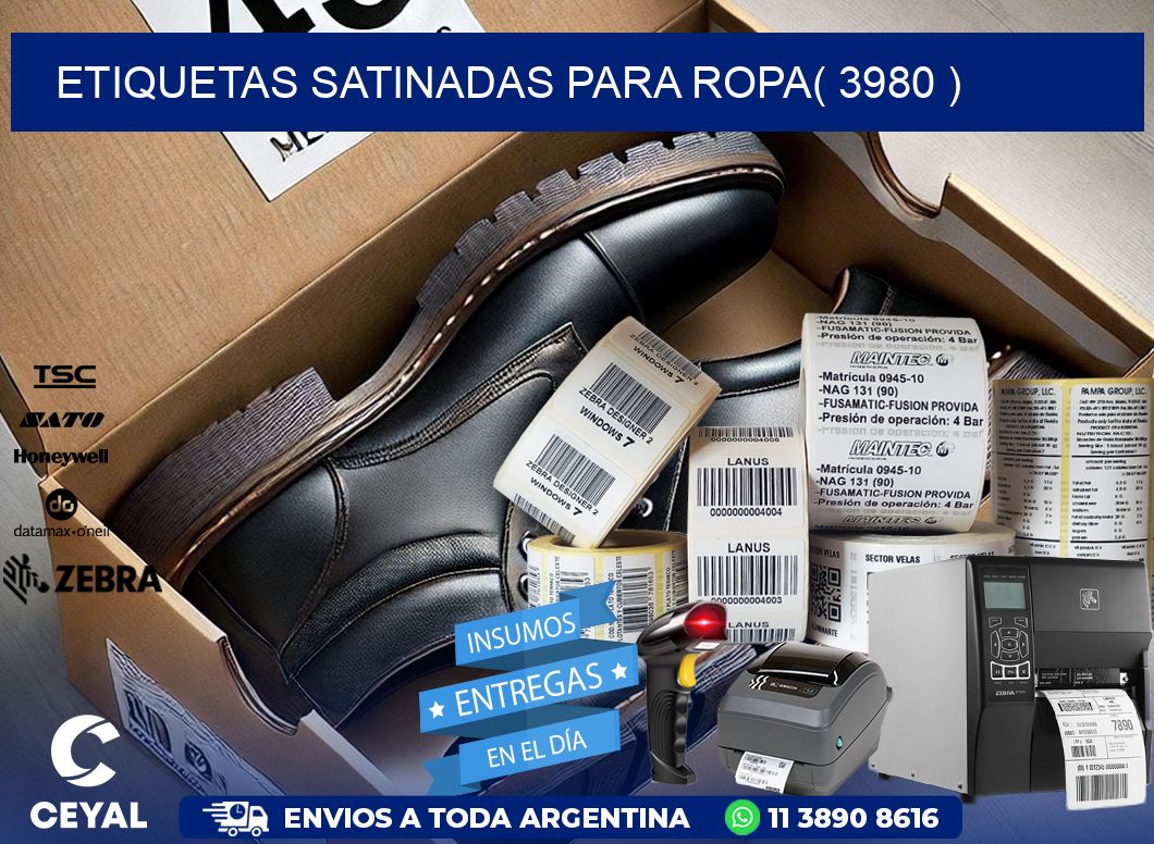 etiquetas satinadas para ropa( 3980 )